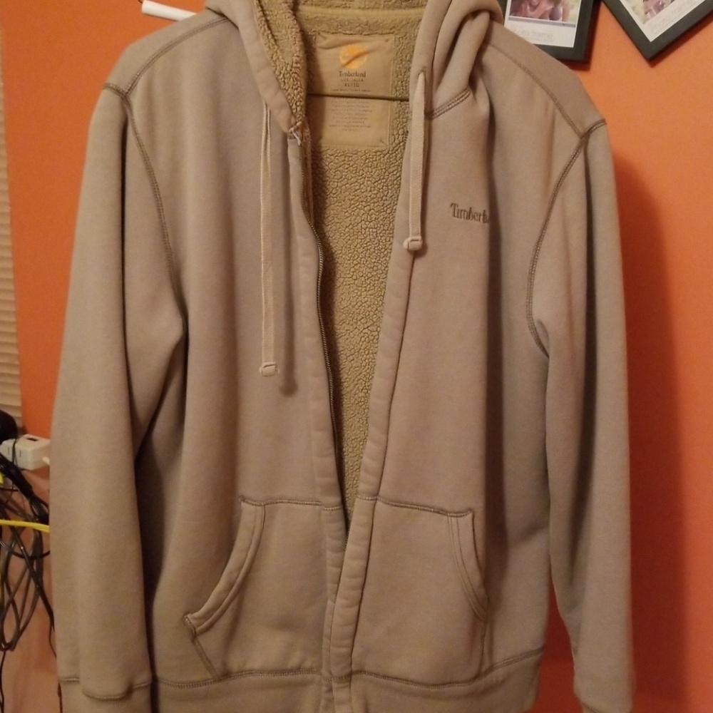 Mens tan timberland jacket